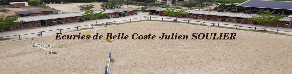 Ecuries de Belle Coste Julien SOULIER